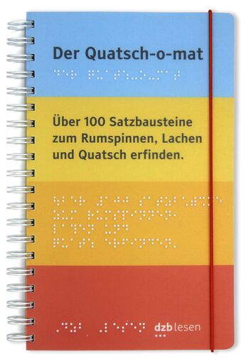 Titelblatt des Ringbuches "Der Quatschomat"